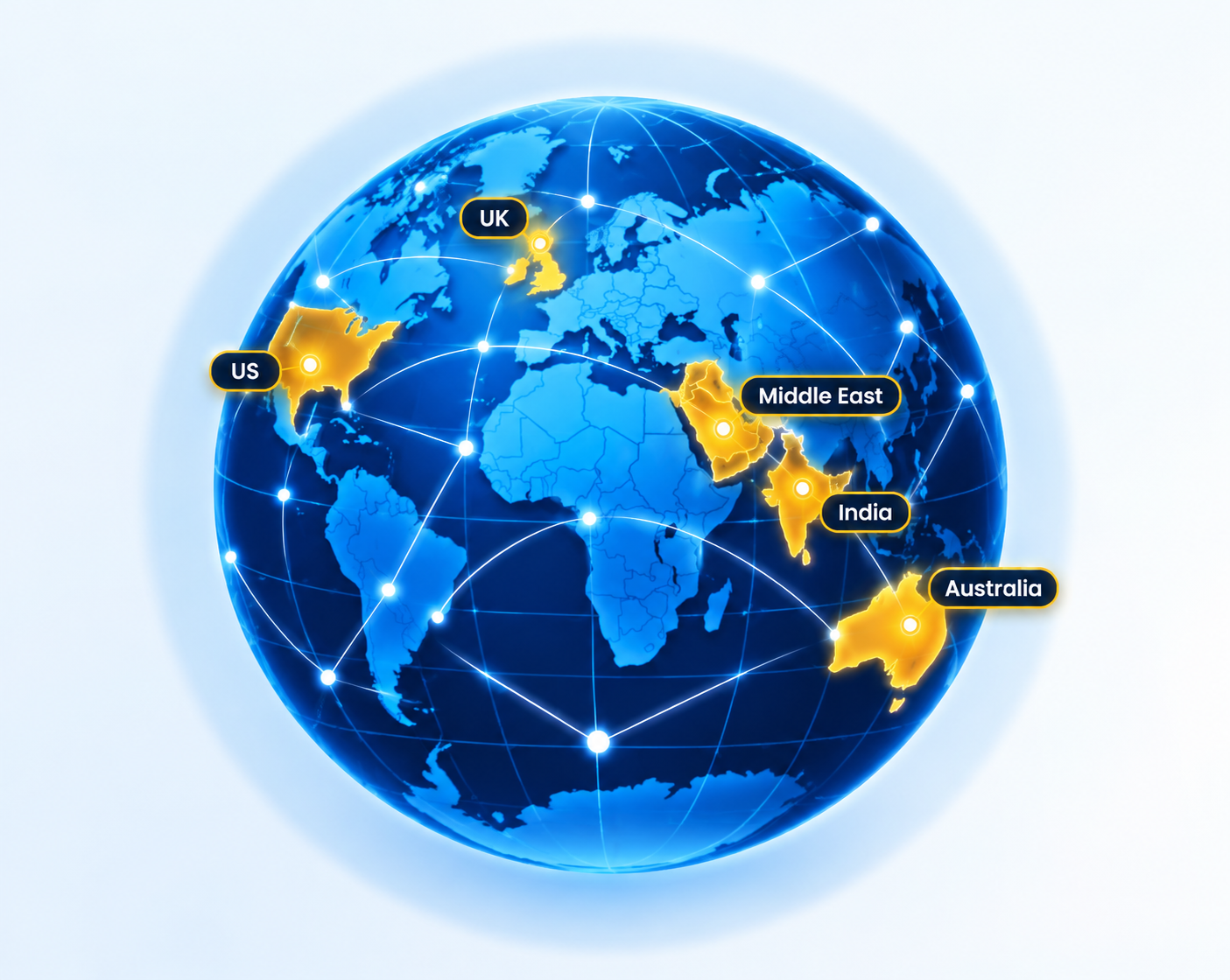 Global collaboration globe